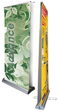 Double-sided Reractable Banner Stands